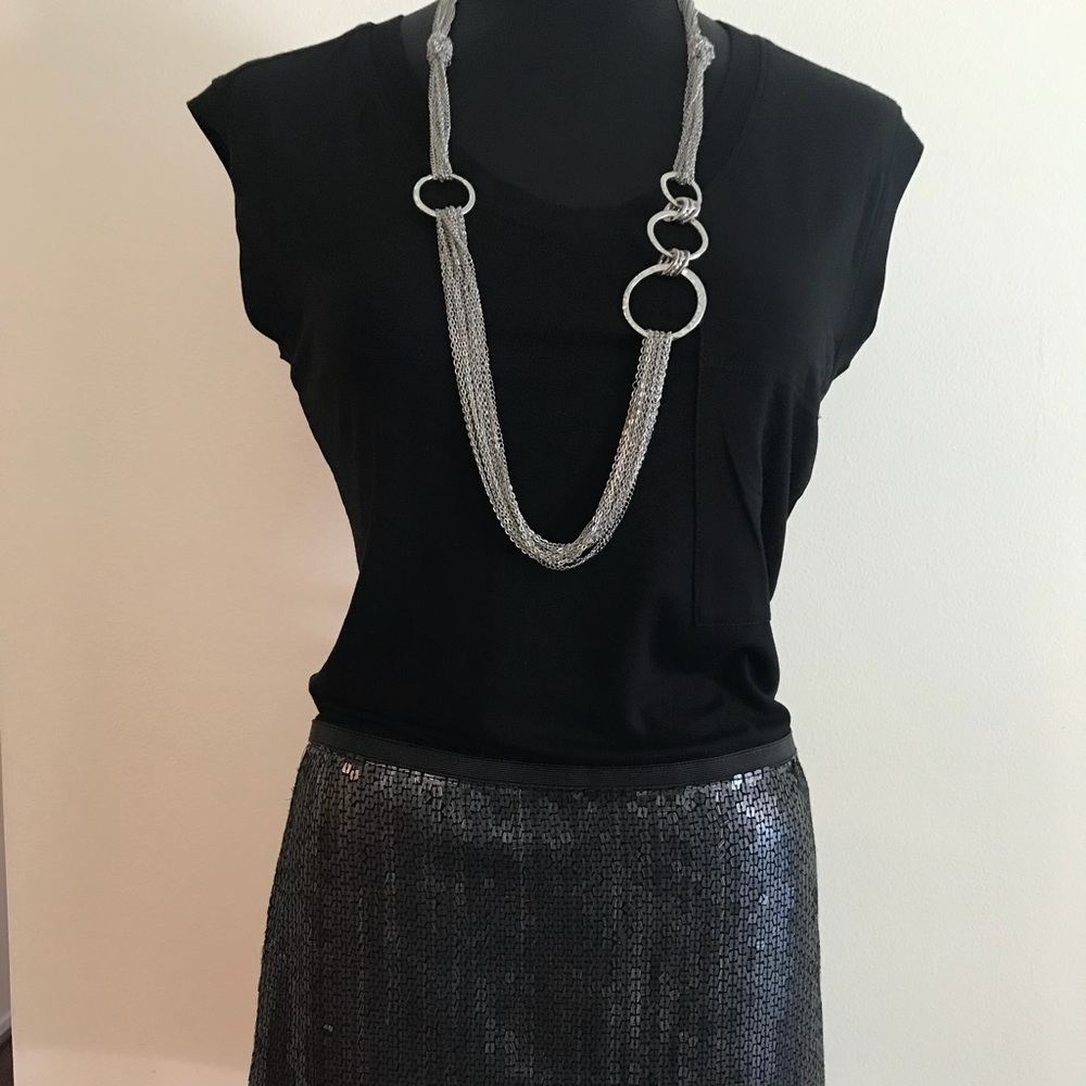 BCBG Max Azria dress, black.